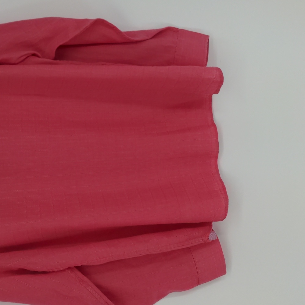 Tommy Bahama Men's Linen Pink‎ Shirt Size Extra Large Button Front Long Sleeve - Picture 13 of 14